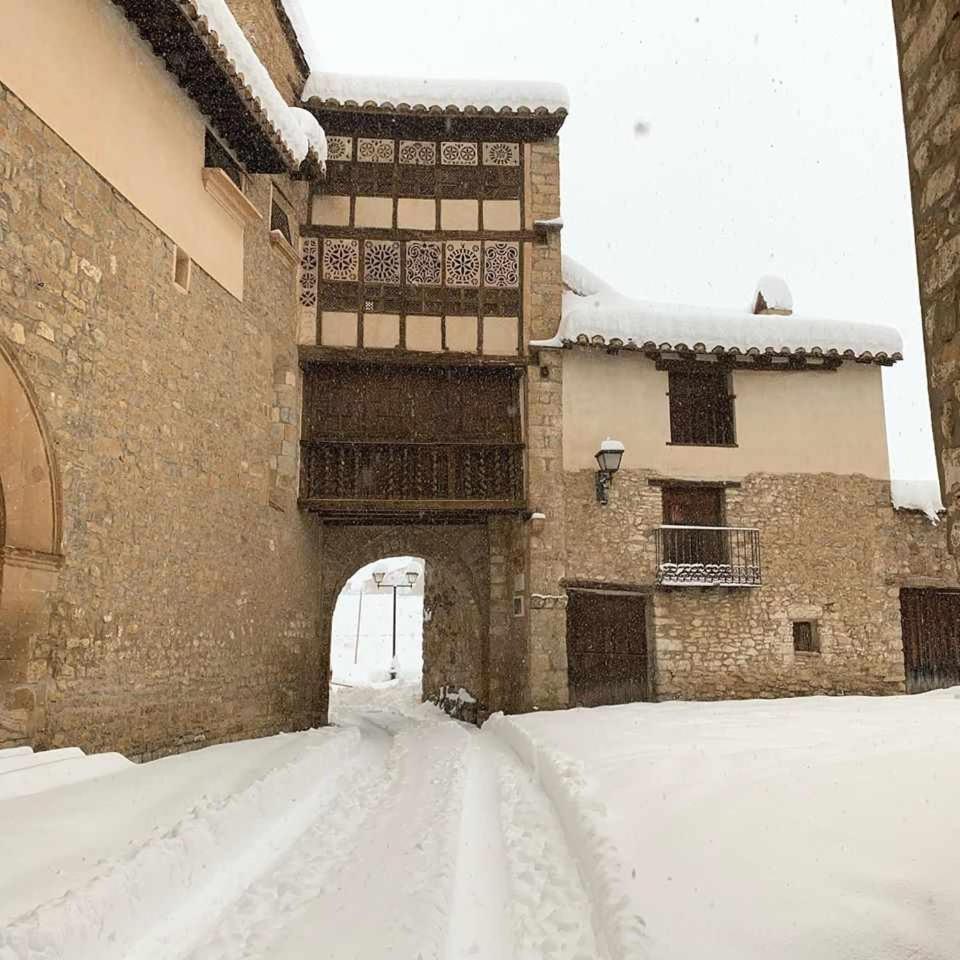 Las Moradas Del Temple Mirambel Szoba fotó